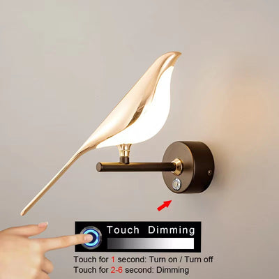 Lámpara de Pared Minimalista para Dormitorio - Diseño Moderno Magpie - Image 8