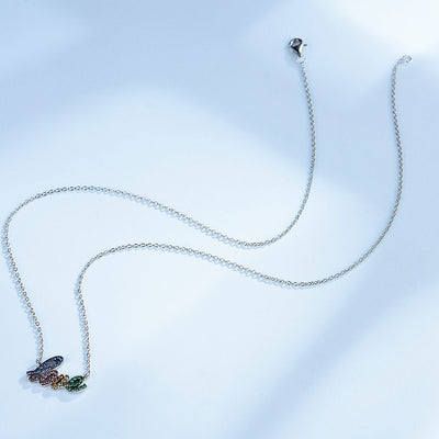 Collar de Strass Multicolor Brillante - Image 8