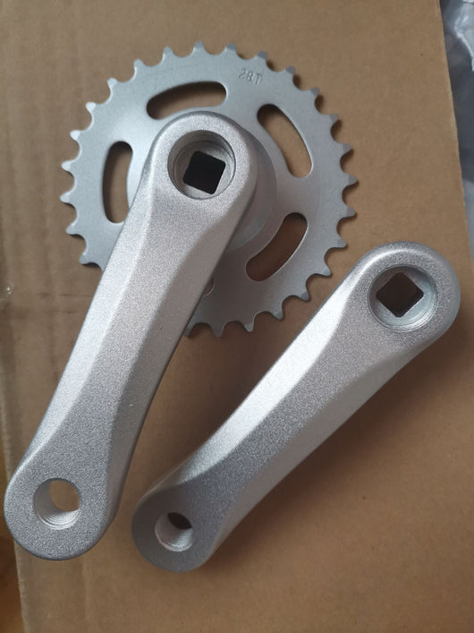 Biela de Aluminio para Bicicleta Infantil con Piñón Integrado - Image 8