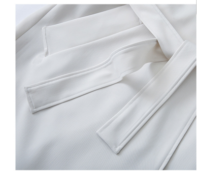Abrigo Largo Estilo Británico Elegante y Reductor - Image 11