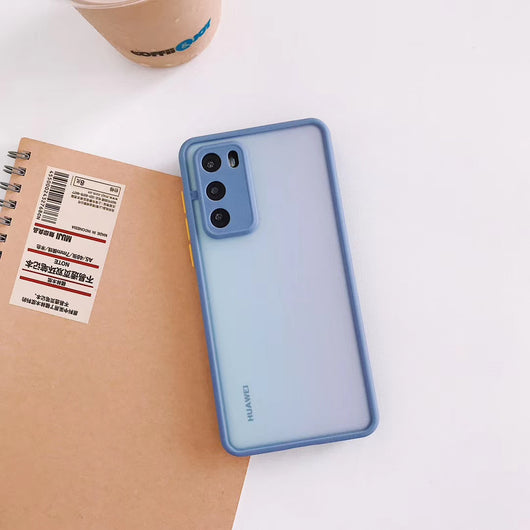 Funda Protectora Huawei con Bordes Reforzados y Diseño Bicolor - Image 10