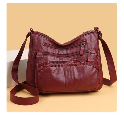 Bolsa Bandolera Multicompartimentos de Gran Capacidad para Mujeres - Image 14
