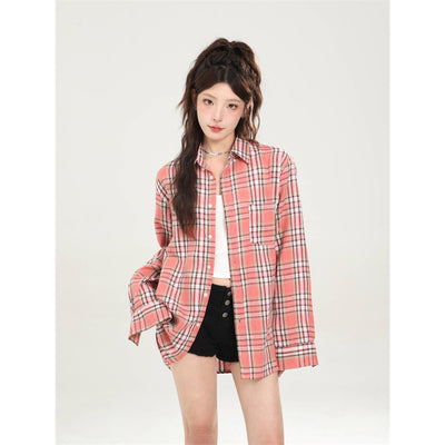 Camisa Larga de Protección Solar Estilo Retro para Mujer - Image 30