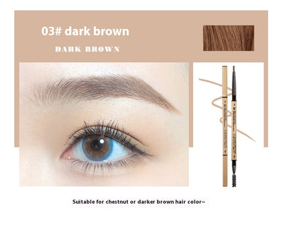 Lápiz de Cejas Ultra Fino Dorado Resistente al Desvanecimiento - Image 23