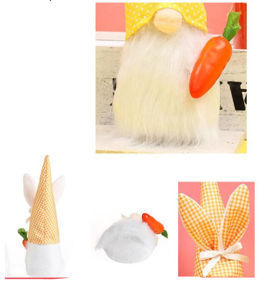 Adorno Decorativo Conejo Rábano para Pascua - Ornamento de Ventana y Hogar - Image 9