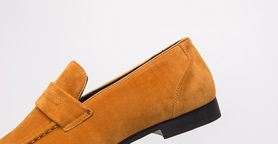 Zapatos Casuales de Ante para Hombre - Slip-on Cómodos de Cuero - Image 10