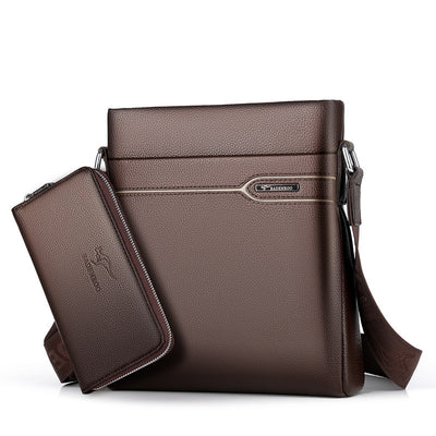 Bolsa de Cuero para Hombre Crossbody Vertical - Image 10