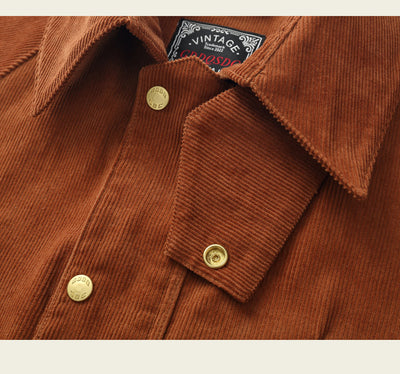 Abrigo Trench Vintage en Pana Estilo Maillard - Image 18