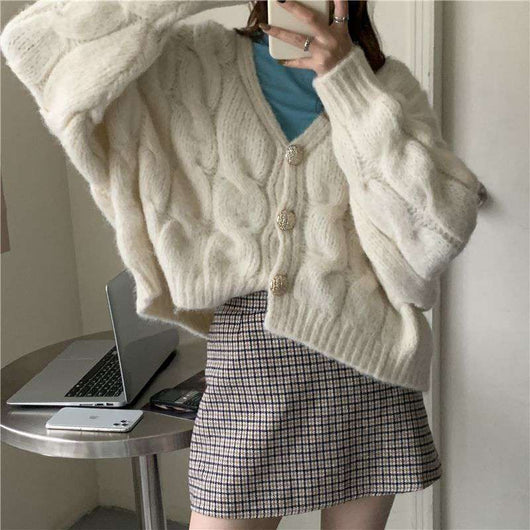 Suéter Holgado College Wind Twist para Mujer - Image 10