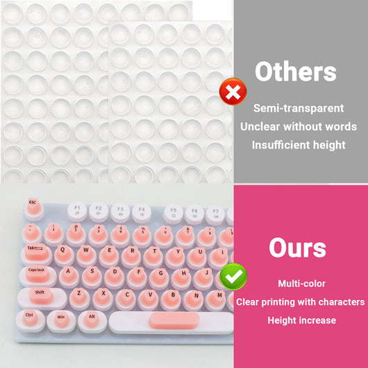 Pegatinas de Silicona para Teclado - 91 Botones Compatibles con PC y Laptop - Image 26