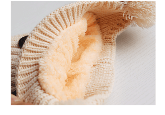 Conjunto Gorro, Bufanda y Guantes de Lana para Niños - Diseño Gato Adorable - Image 13