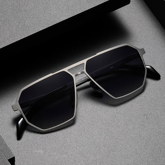 Gafas de Sol Polarizadas Titanio para Conducción - Protección UV Total