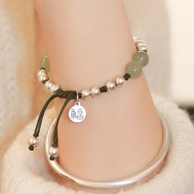 Pulsera de Bambú Artesanal Estilo Étnico Retro