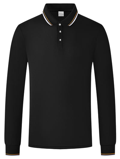 Polo Jacquard Casual para Hombre - Secado Rápido y Transpirable - Image 38