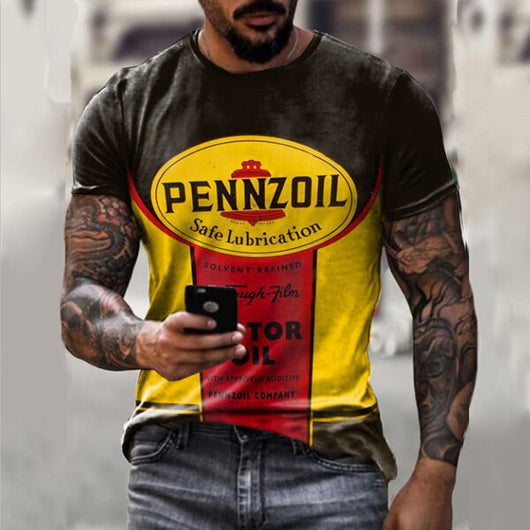 Playera Deportiva Slim Fit para Hombre con Diseño Estampado - Image 21