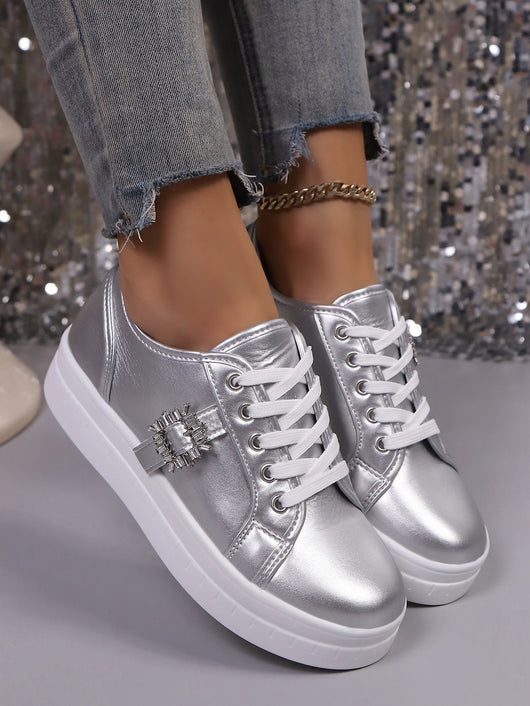 Zapatillas Deportivas de Cuero con Suela Flexible para Mujer - Image 13
