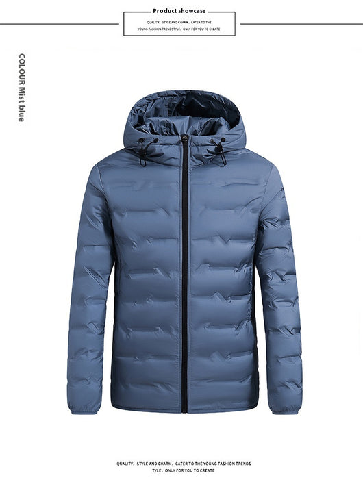 Chaqueta Acolchada de Plumón para Parejas - Abrigo Térmico y Cálido - Image 27