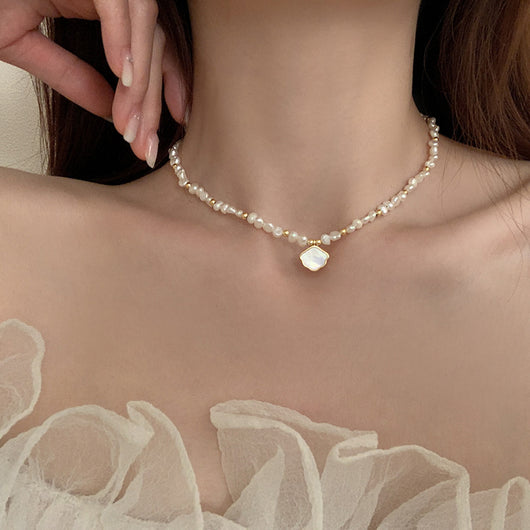Collar y Pulsera de Perlas de Agua Dulce Naturales - Image 19