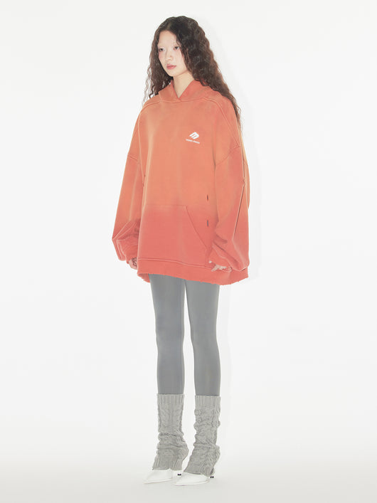 Sudadera Oversize Cómoda y Desgarrada - Estilo Relajado - Image 7