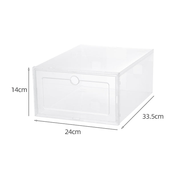 Caja Organizadora Transparente Plegable para Zapatos - Image 5