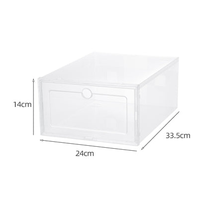 Caja Organizadora Transparente Plegable para Zapatos - Image 5