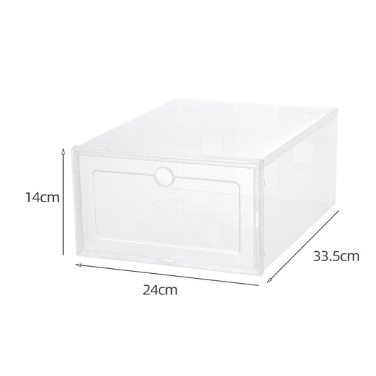 Caja Organizadora Transparente Plegable para Zapatos - Image 5