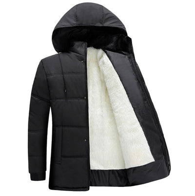 Abrigo de Algodón para Hombre - Chaqueta Invernal Clásica - Image 11