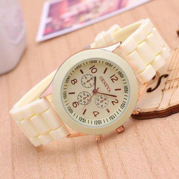 Reloj de Pareja de Silicona - Diseño Trendy para Hombre y Mujer
