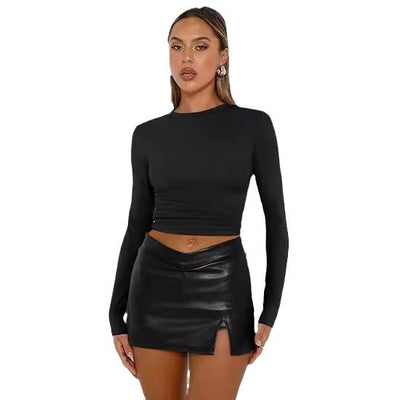 Remera Térmica Cuello Redondo Manga Larga para Mujer - Image 5