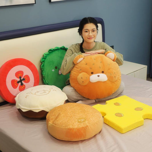 Almohada Respaldo Hamburguesa para Cama y Sofá - Image 11