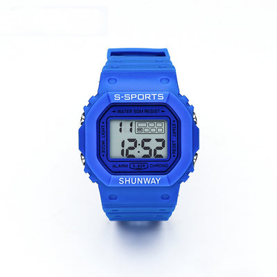 Reloj Electrónico Cuadrado Luminoso Resistente al Agua para Estudiantes - Image 12