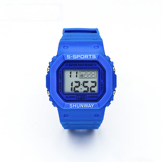 Reloj Electrónico Cuadrado Luminoso Resistente al Agua para Estudiantes - Image 12