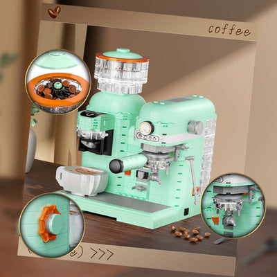 Máquina de Moler Café Armable - Juguete Educativo de Bloques de Construcción - Image 9