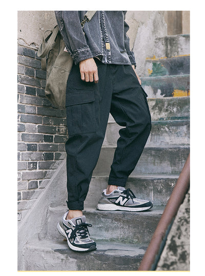 Pantalones de Trabajo Holgados Casual para Hombre - Image 11