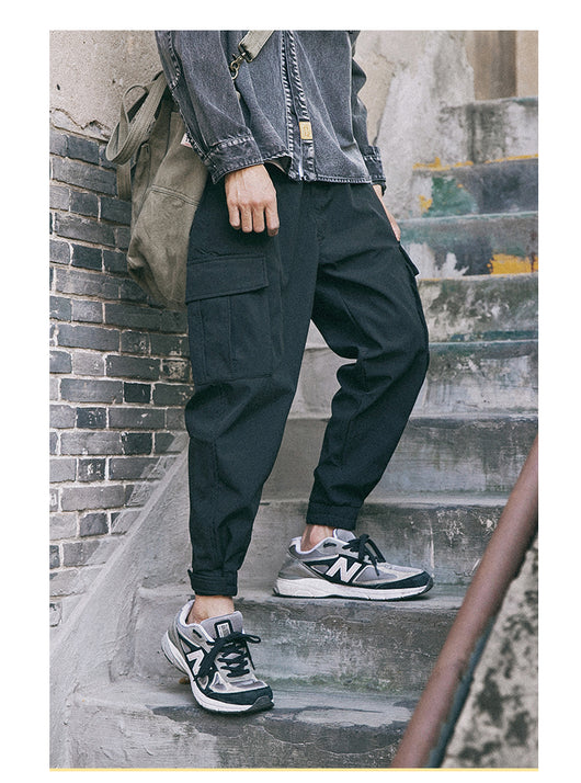Pantalones de Trabajo Holgados Casual para Hombre - Image 11