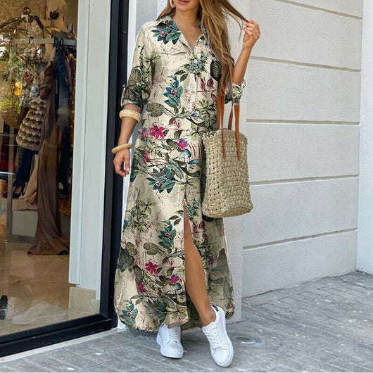 Vestido Camisa Versátil para Primavera y Verano - Image 16
