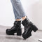 Botas Martin Plataforma con Tacón Grueso para Mujer