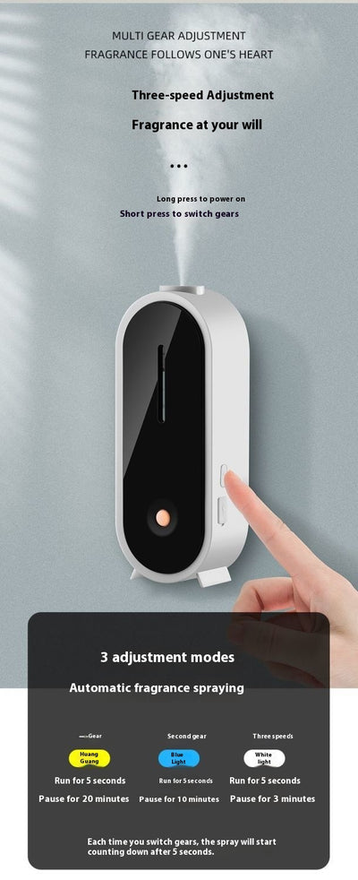 Dispensador Automático de Aroma para Baño - Desodorante Ambiental de Larga Duración - Image 27