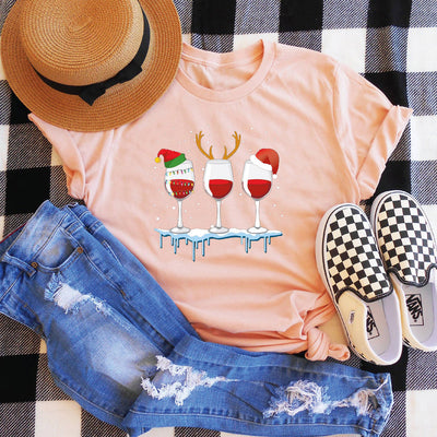 Playera Casual Estampada para Mujer Manga Corta - Image 9