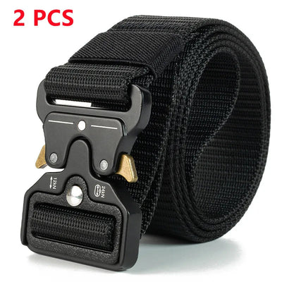 Cinturón Táctico de Lona Gruesa para Hombre - Image 12