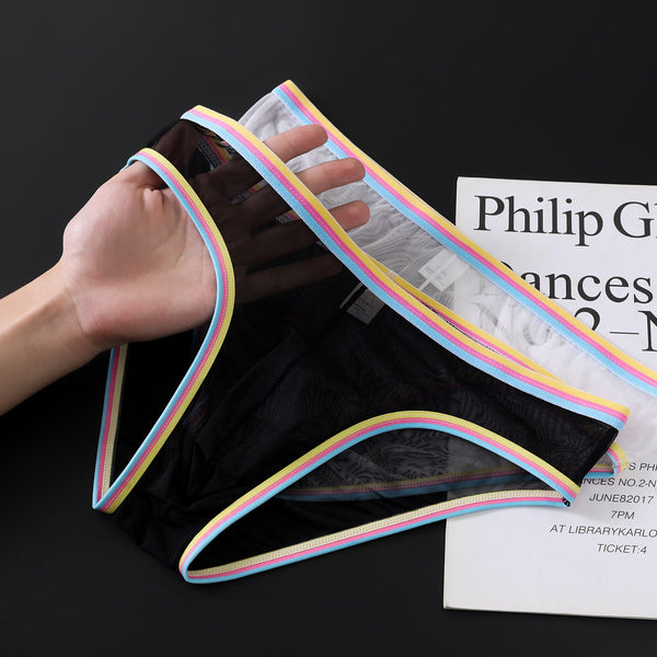 Calzoncillos Deportivos Elásticos para Hombre con Diseño Semibajo