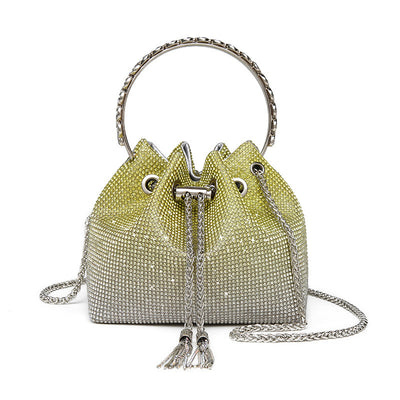 Bolso Bandolera de Diamantes Completos para Cena y Eventos - Image 10