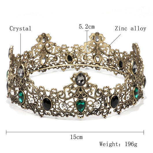 Corona Nupcial Barroca Retro Estilo Europa y América - Image 6