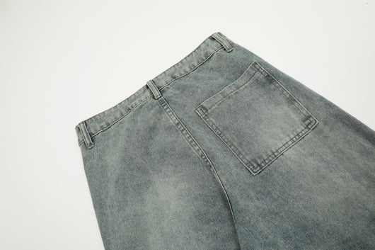 Jeans Casuales Hombre con Múltiples Bolsillos - Estilo Street Lavado Pesado - Image 9