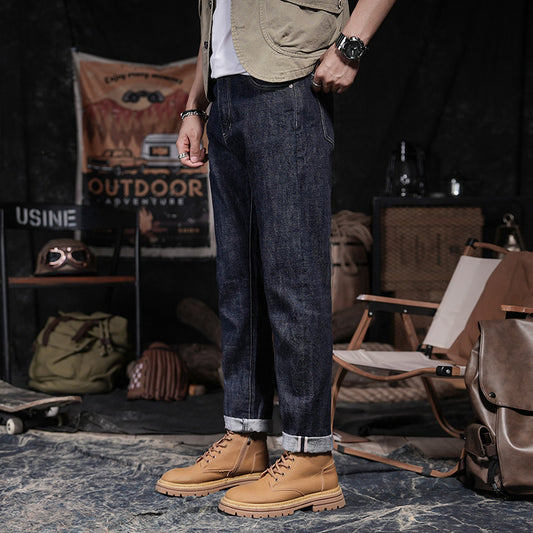 Pantalones Vaqueros Slim Rectos Clásicos para Hombre - Image 2