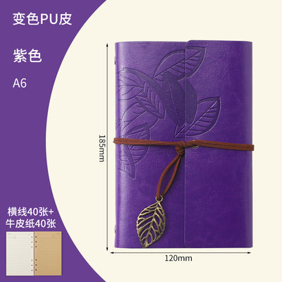 Cuaderno de Viaje Hojas Sueltas Vintage - Diario Creativo Zhiqiu - Image 73