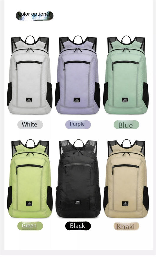 Mochila de Senderismo Ligera AZELA, Blanca para Viajes al Aire Libre con Múltiples Bolsillos y Correas Transpirables - Image 33