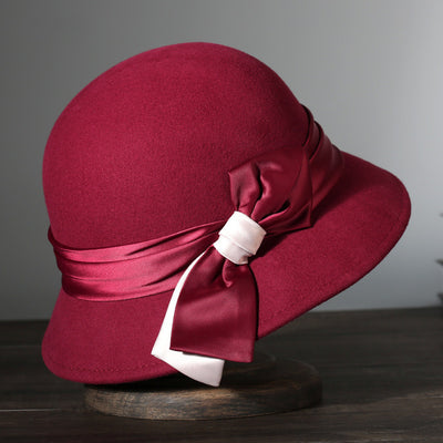 Gorro Bucket Retro Lana Negra - Calidez y Estilo Clásico - Image 3