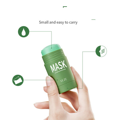 Mascarilla Limpiadora Sólida de Té Verde - Control de Grasa y Eliminación de Puntos Negros - Image 15