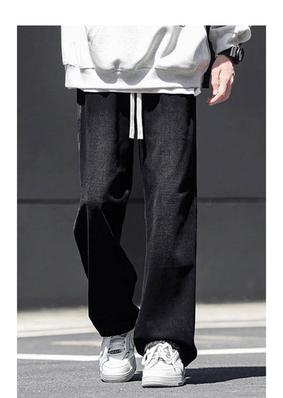 Jeans Rectos Holgados Estilo Americano para Hombre - Image 14